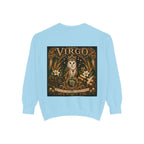 Virgo Sweatshirt — Zodiac Owl Virgo Symbol Crewneck