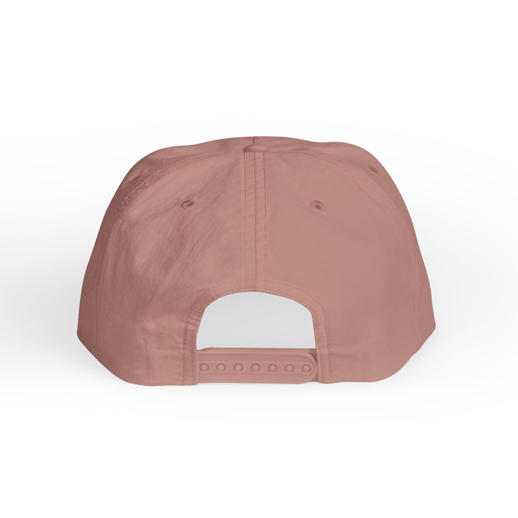 Surf Cap - Minimal Gold Wave Embroidered Patch Hat