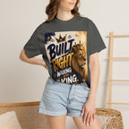 Built Right Walking With The King T‑Shirt