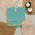 I Am God’s Masterpiece T-Shirt — Gold Script Faith Tee (Psalms 139:14)