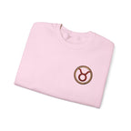 Taurus Zodiac Crewneck Sweatshirt — Bull Constellation Graphic