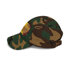 Revelation Chapter 14 Dad Cap — Vintage Gold Lettering Baseball Hat