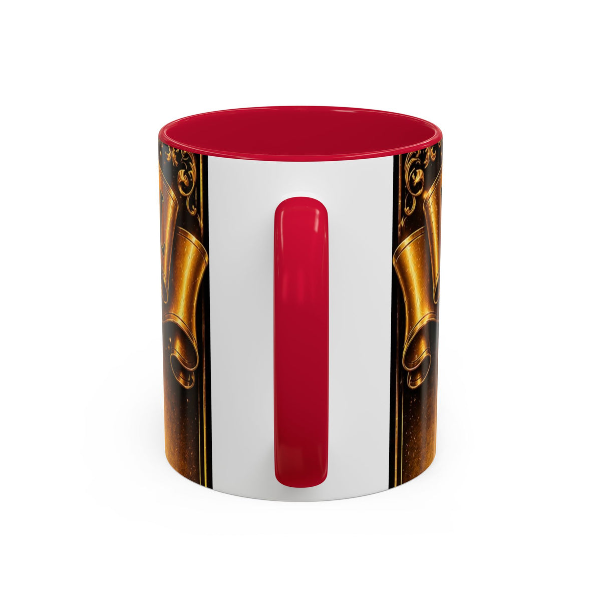 Peace Be Still Christian Coffee Mug — Communion Bread & Chalice Design