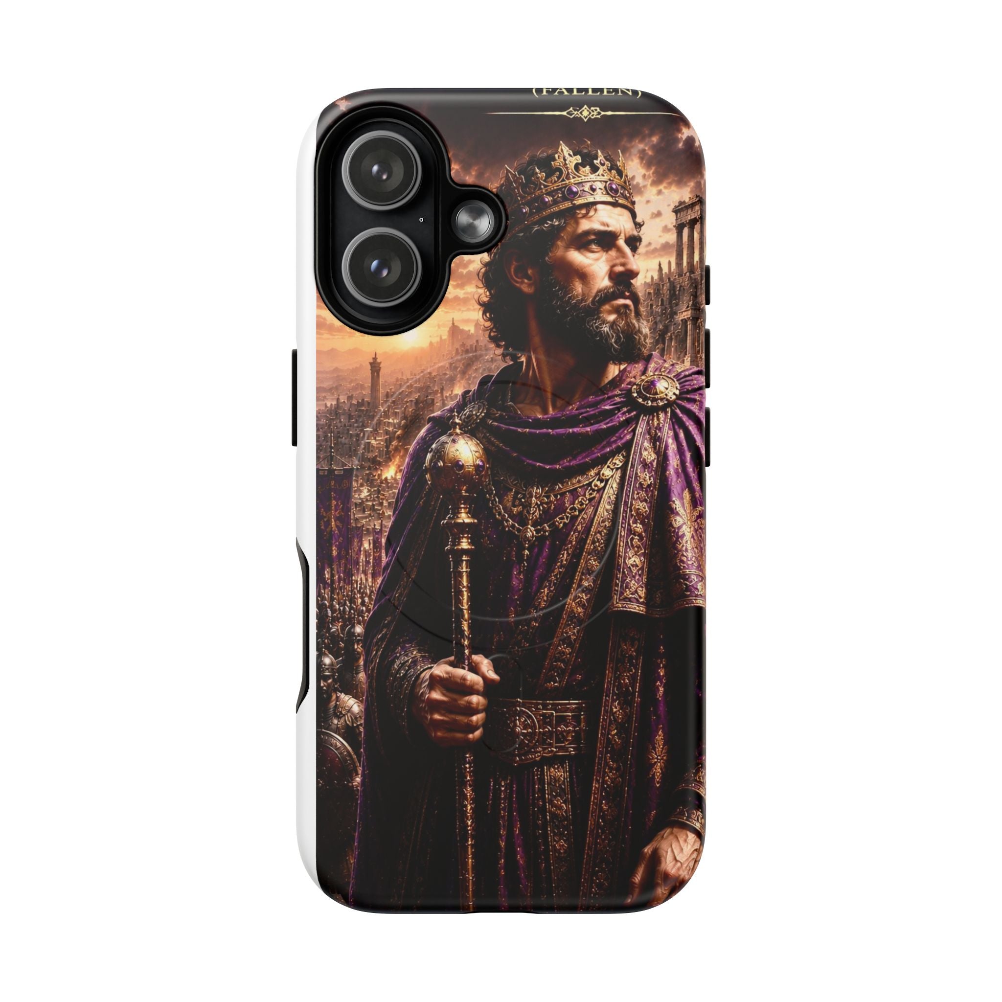 Medieval King Phone Case — Magnetic Tough Protective Case