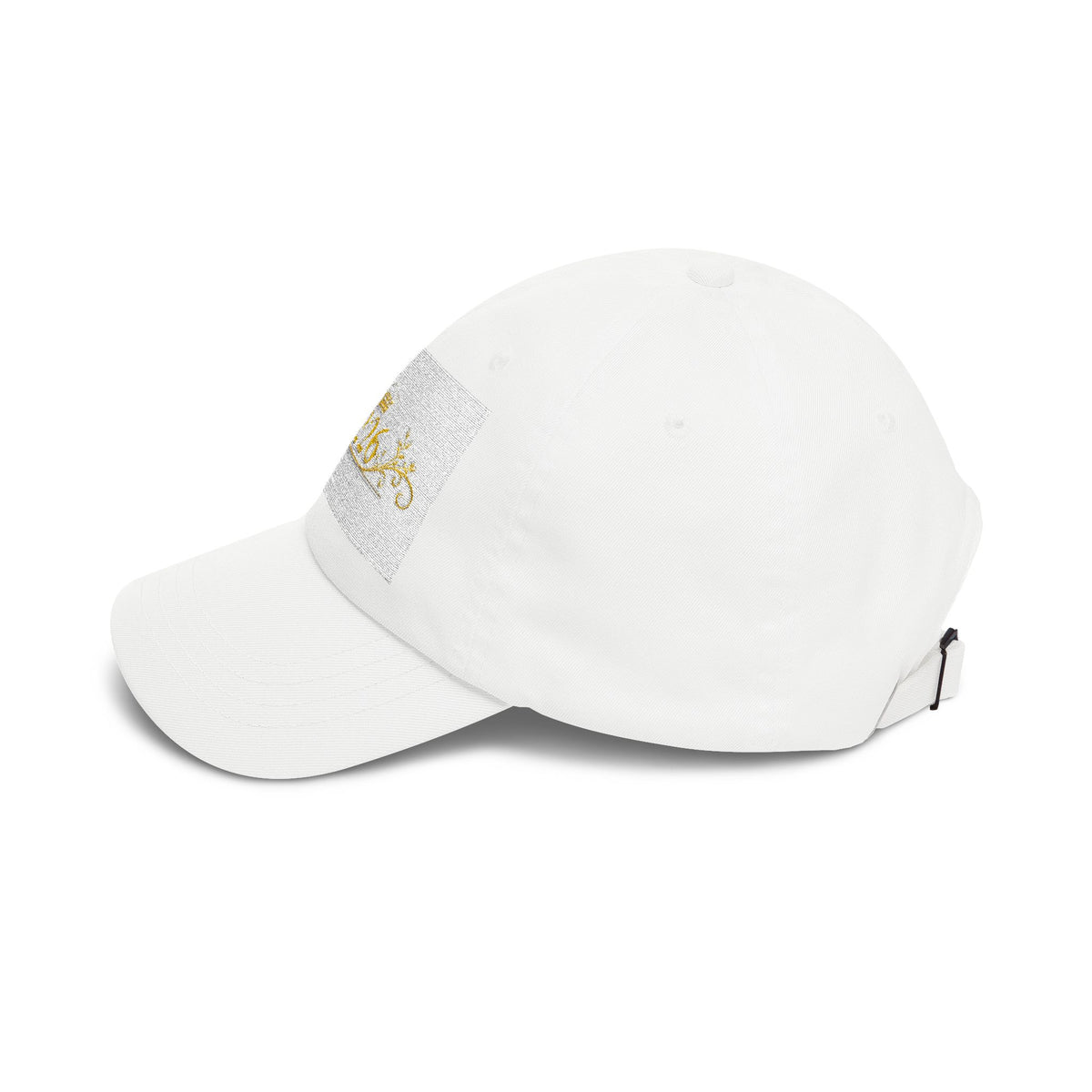 Royal 2226 Dad Cap — Embroidered Gold Crown Baseball Hat