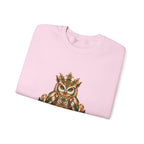 Virgo Zodiac Crewneck Sweatshirt — Owl Virgo Astrology Sweatshirt