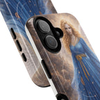 Angel Guardian Phone Case — Tough Magnetic Protective Cover with Blue Angel Design