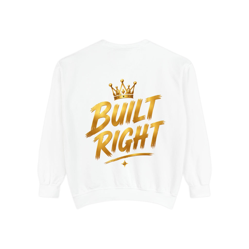 Purpose Looks Good On Me Sweatshirt — Built Right Graphic Pullover