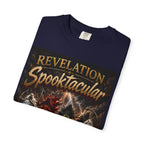 Spooktacular Revelation T-Shirt — "The Victory Lamb" Christian Halloween Graphic Tee