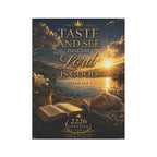 Garden Flag — "Taste and See That the Lord Is Good" Psalm 34:8 Inspirational Banner