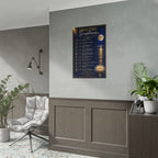Healing Scriptures Poster – Rolled Christian Wall Art with Inspirational Bible Verses