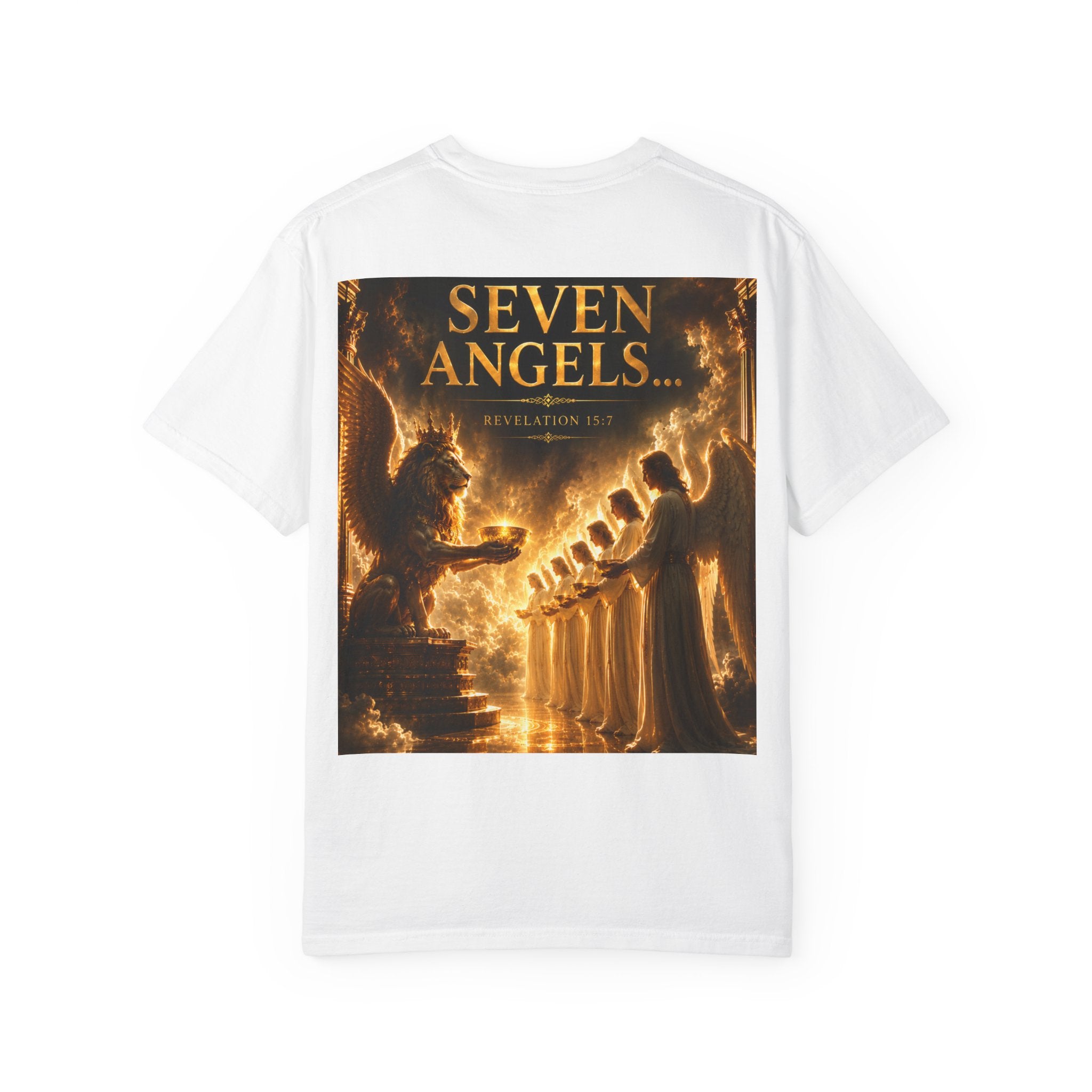 Seven Angels T‑Shirt — 'The Seven Angels' Religious Graphic Tee