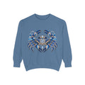 Cancer Zodiac Sweatshirt — Blue Crab Astrology Crewneck