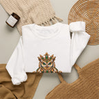 Virgo Zodiac Crewneck Sweatshirt — Owl Virgo Astrology Sweatshirt
