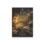 "The Joy of the Lord is My Strength" — Faith Garden Flag | Outdoor Scripture Banner