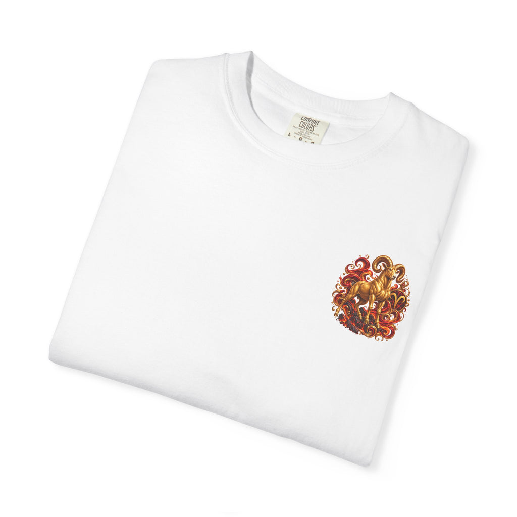 Aries Zodiac T-Shirt — Fiery Ram Astrology Tee