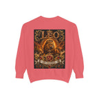 Leo Zodiac Lion Sweatshirt — Regal Astrology Graphic Crewneck