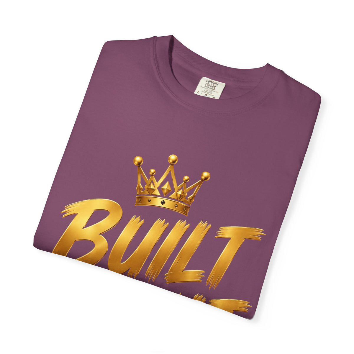 Built Right T-Shirt — Christian Faith Floral Cross Tee (She Is Built Different)