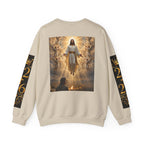 Revelation Chapter 1 Crewneck Sweatshirt — Christian Jesus Second Coming Design