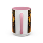 Peace Be Still Christian Coffee Mug — Communion Bread & Chalice Design
