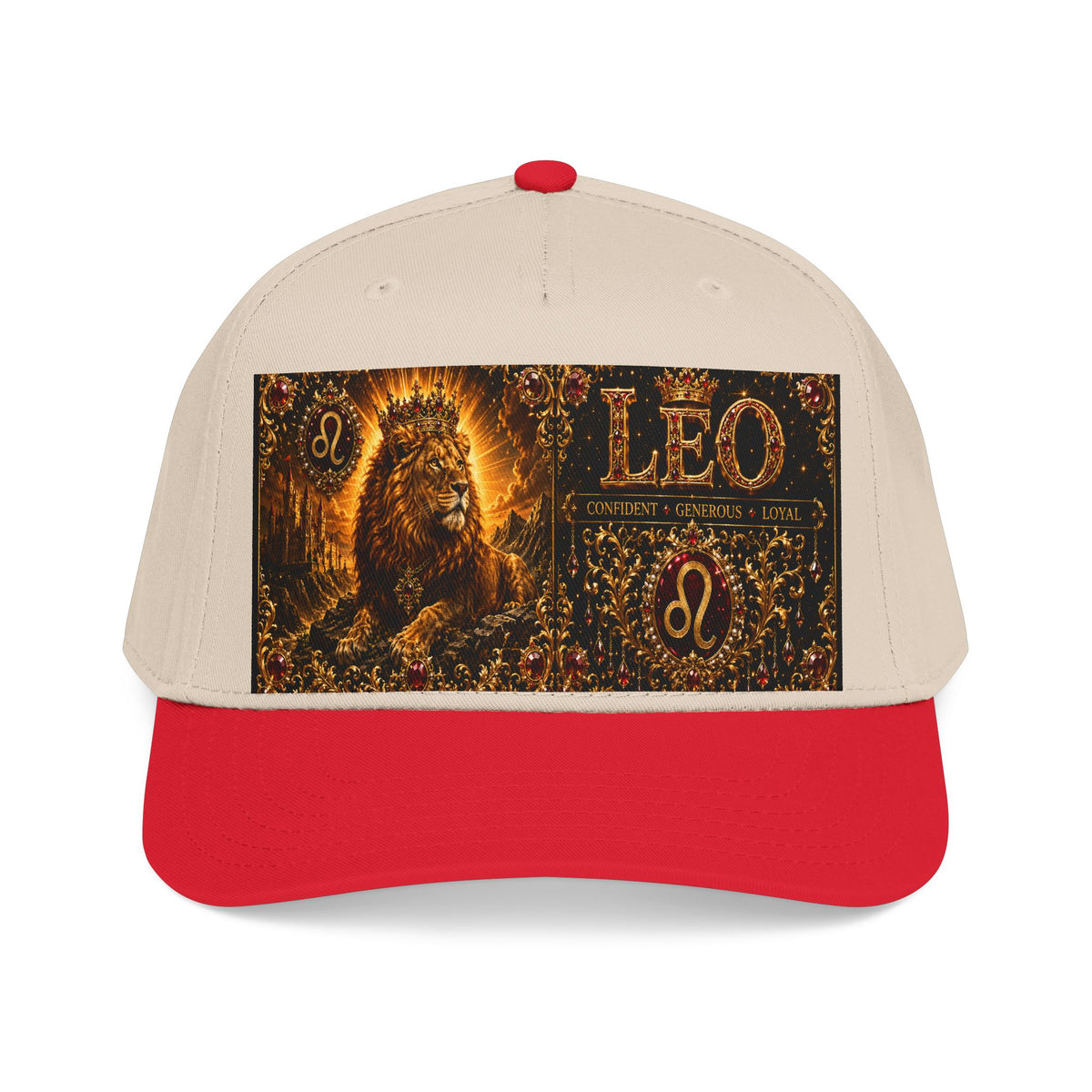 Leo Zodiac Baseball Cap — Bold Lion Astrology Hat