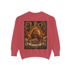 Leo Zodiac Lion Sweatshirt — Regal Astrology Graphic Crewneck