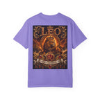 Leo Zodiac Lion T-Shirt — Regal Crowned Lion Astrology Tee