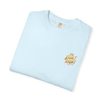 Walking with the King T-Shirt — Built Right Lion Christian Faith Tee