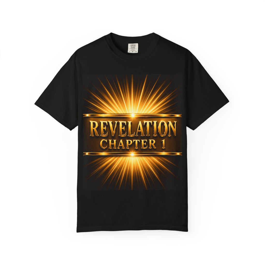 Revelation Chapter 1 T-Shirt — Glorious Jesus Radiant Christian Graphic Tee
