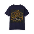 Built Right / Kingdom Living T-Shirt — Inspirational Lion Crown Graphic Tee