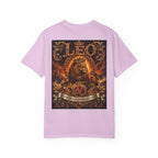 Leo Zodiac Lion T-Shirt — Regal Crowned Lion Astrology Tee