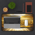 The Tabernacle of Heaven Desk Mat — Inspirational Christian Desk Pad