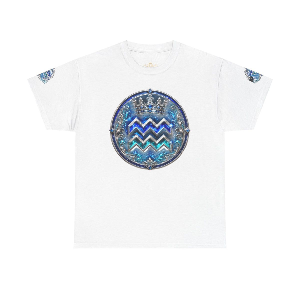 Aquarius Zodiac T-Shirt — Water Bearer Astrology Tee