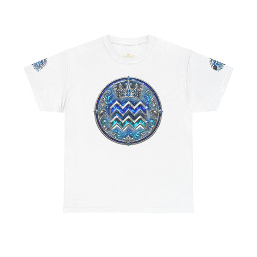 Aquarius Zodiac T-Shirt — Water Bearer Astrology Tee