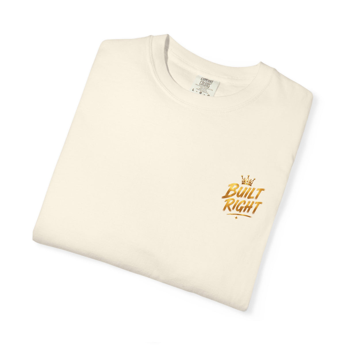 Built Right Lion T-Shirt — Strong, Wise & Faithful Christian Tee
