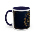 Accent Coffee Mug — '2226 Lifestyle' Gold Crown Decorative Coffee Mug