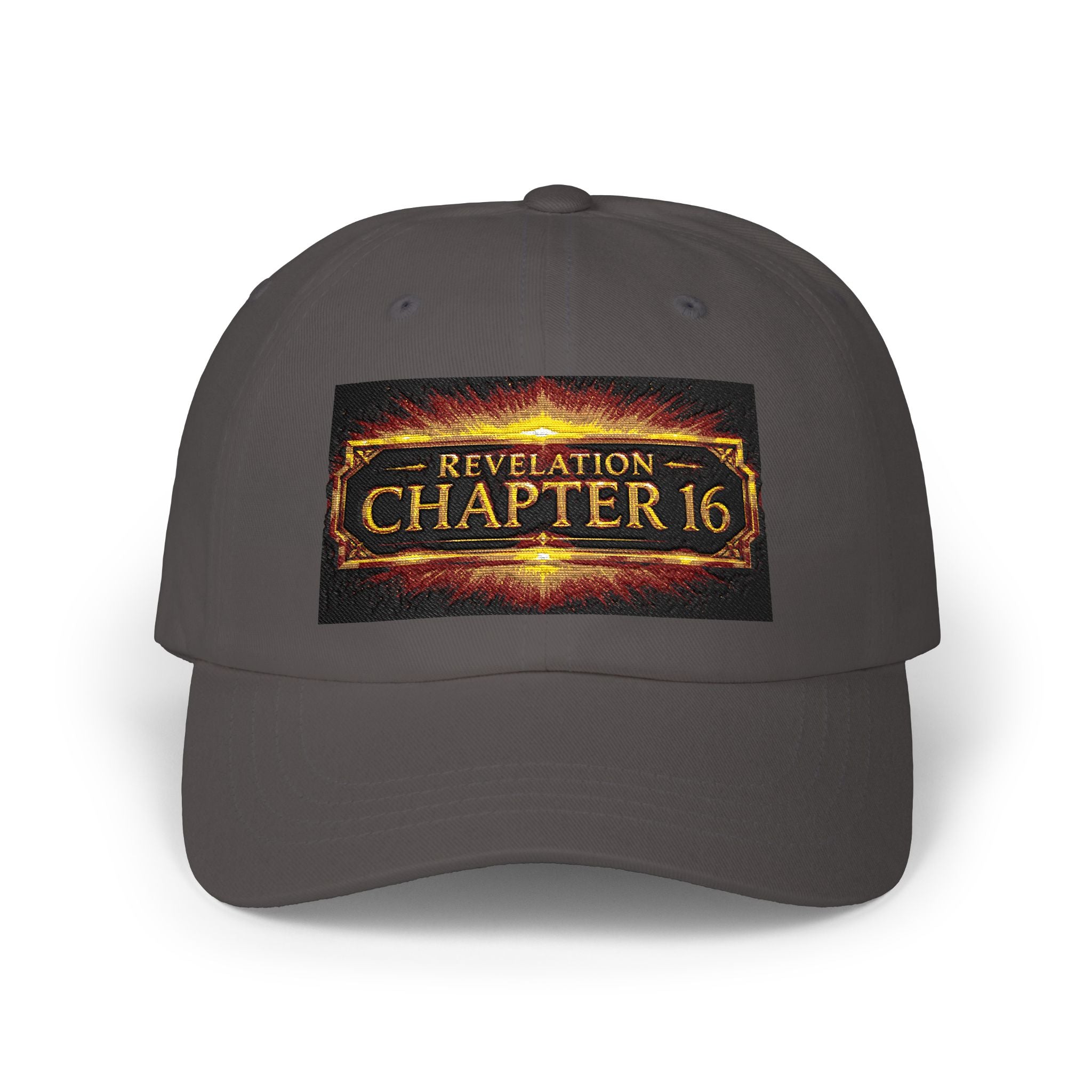 Revelation Chapter 16 Embroidered Dad Cap