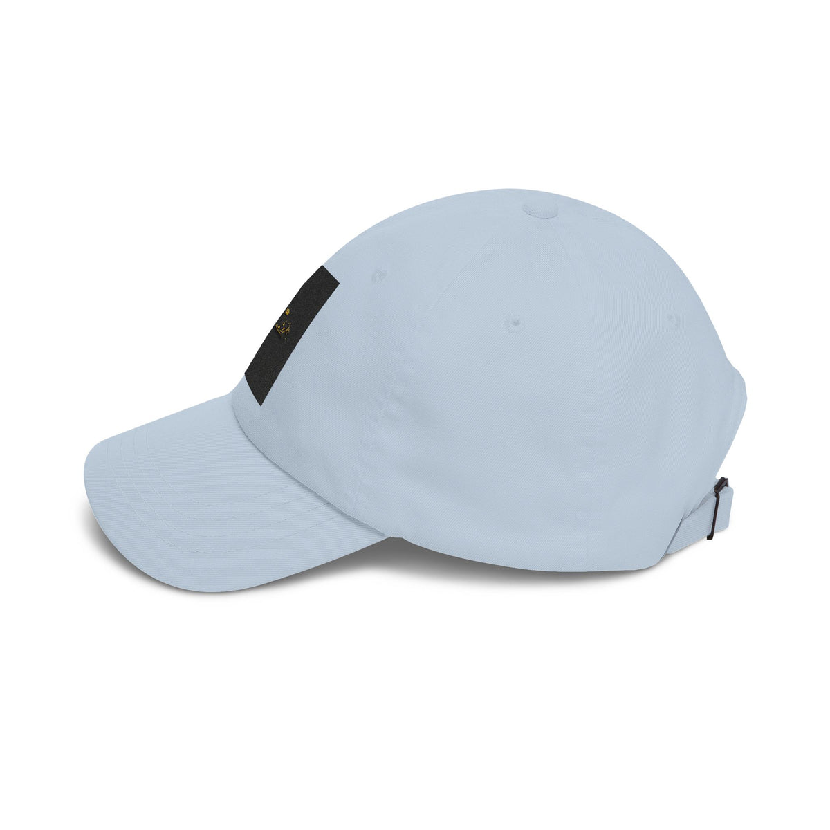 Classic Dad Cap — Gold Crown Patch Embroidered Baseball Hat