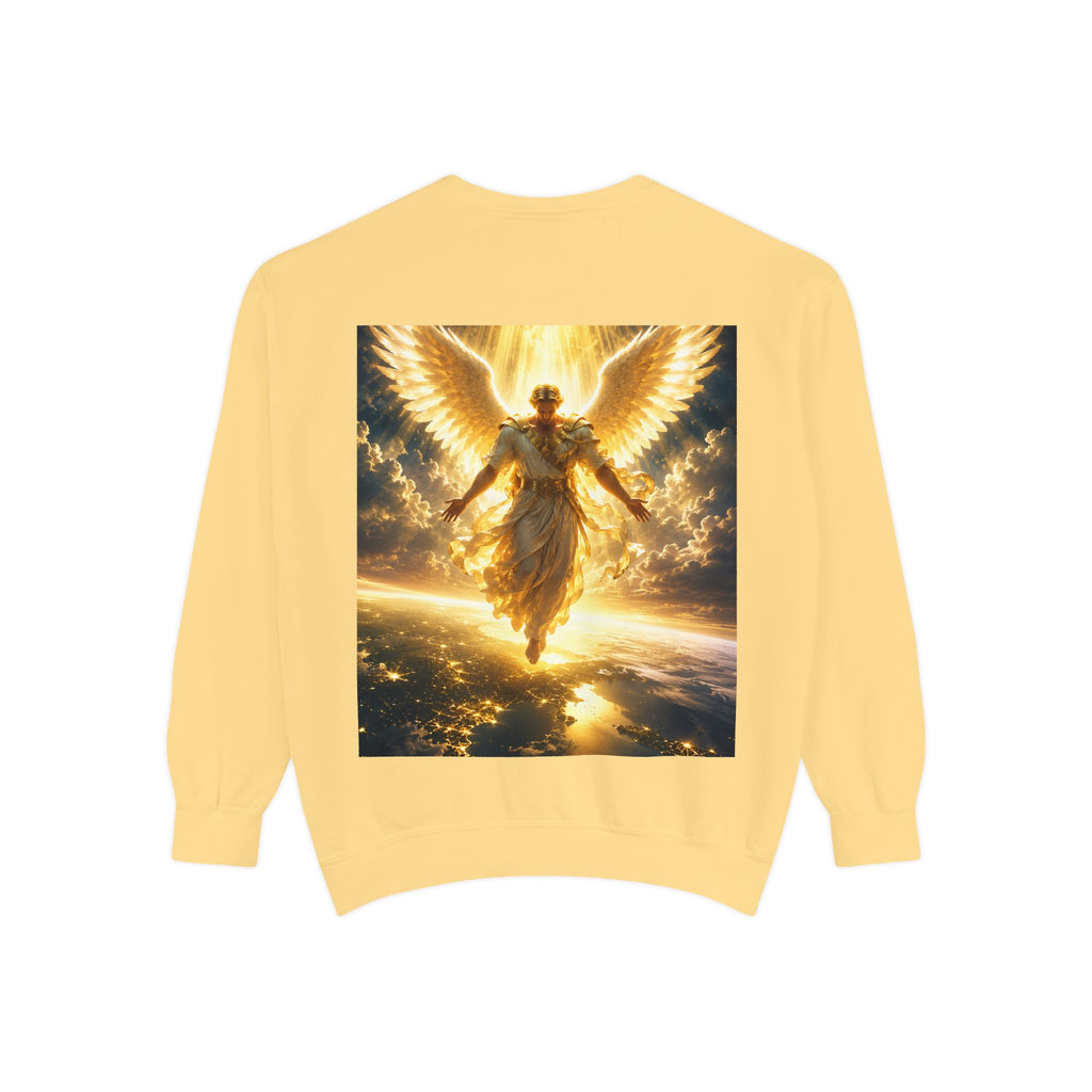 Revelation Chapter 18 Sweatshirt - Angelic Apocalyptic Graphic Crewneck