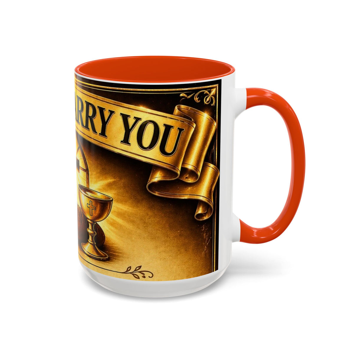 Religious Communion Mug — 'I Will Carry You' Coffee Cup (11oz/15oz)