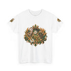 Virgo Zodiac Tee — Elegant Floral Virgo Astrology T-Shirt