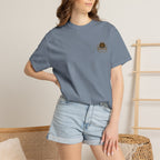Walking with the King T-Shirt — 'Built Right' Lion Christian Faith Tee