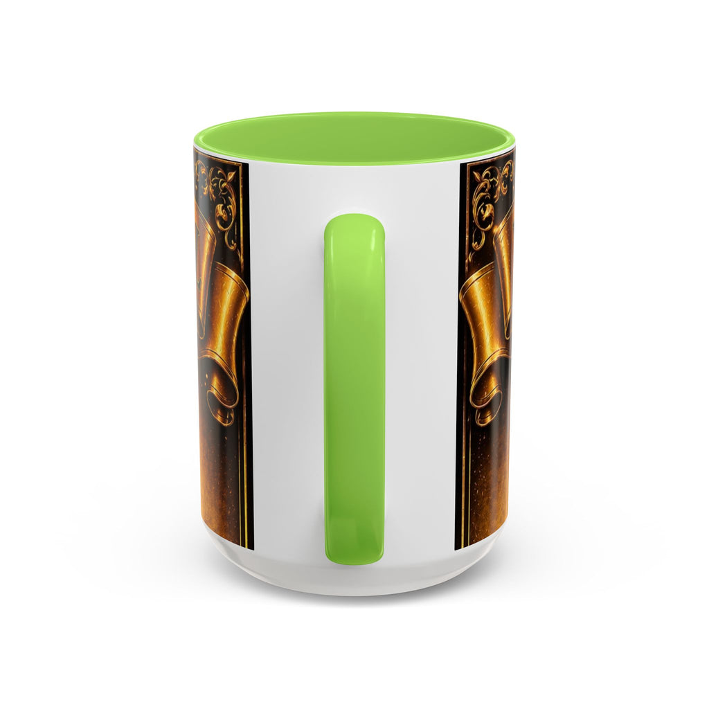 Peace Be Still Christian Coffee Mug — Communion Bread & Chalice Design