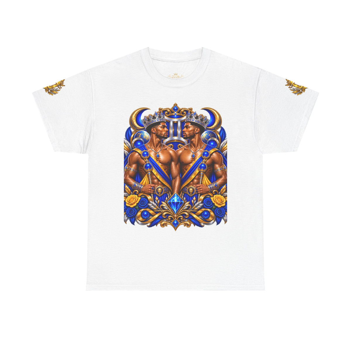 Gemini Zodiac T-Shirt — Bold Twin Astrology Tee