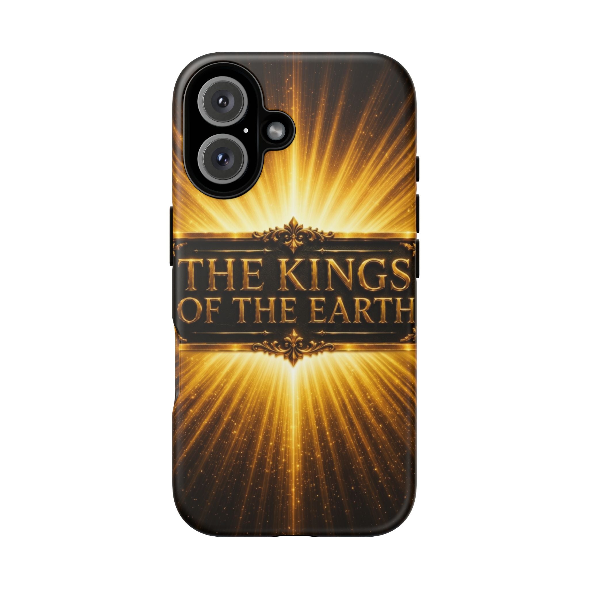 The Kings of the Earth Tough Phone Case – Gold Radiant Armor