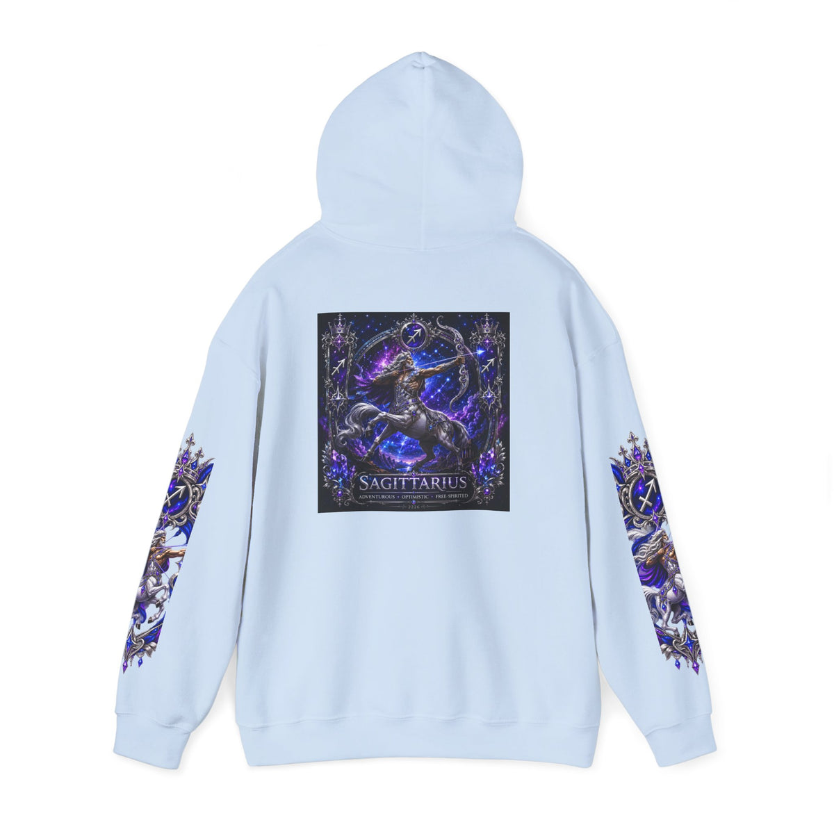 Sagittarius Constellation Hoodie — Zodiac Archer Graphic Hoodie