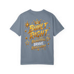 Built Different Christian Lion T-Shirt — "Built Right, Beautiful, Brilliant" Inspirational Faith Tee