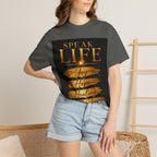 Speak Life Christian T-Shirt — Joy Hope Healing Scripture Tee