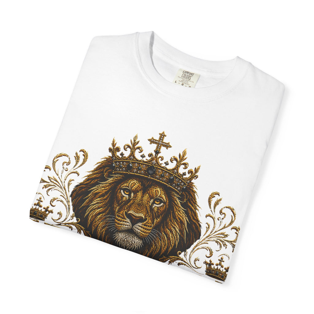 Kingdom Living T-Shirt — Regal Lion Christian Faith Tee