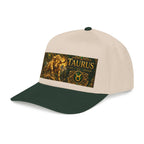 Taurus Zodiac Baseball Cap — Gold Bull Astrology Hat